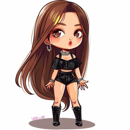 jennie chibi 9