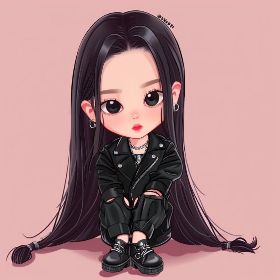 jisoo chibi 4