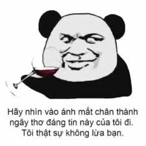 Meme gấu trúc troll face 2