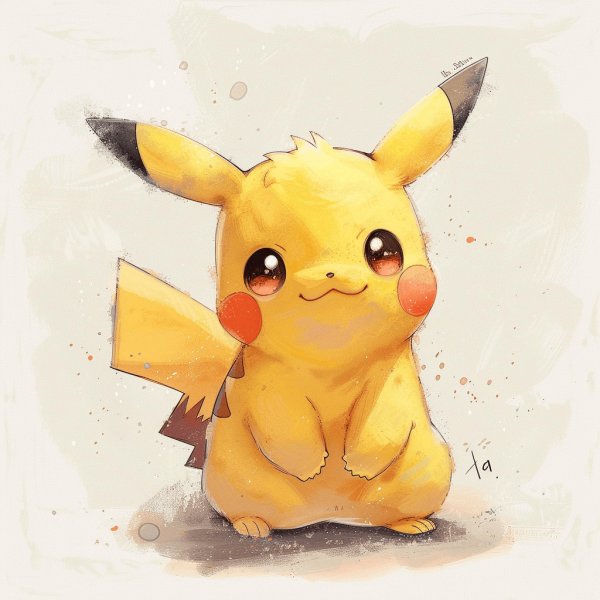 Pikachu chibi 1