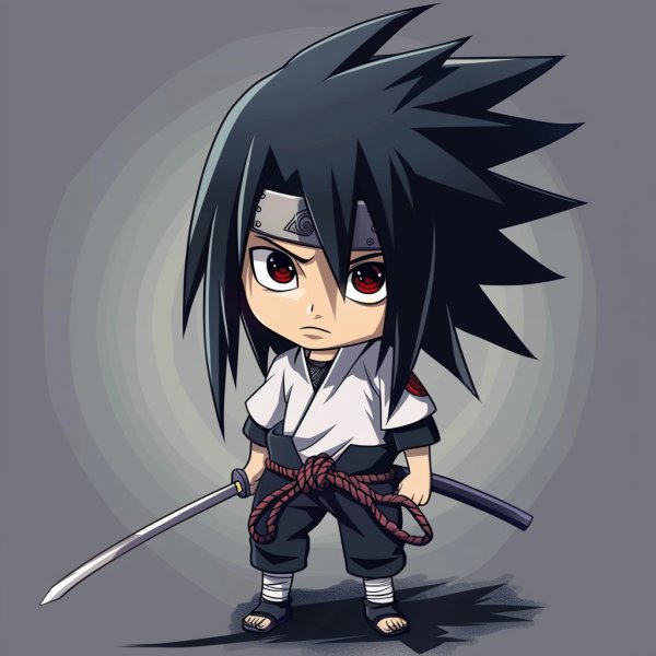 Sasuke chibi 4