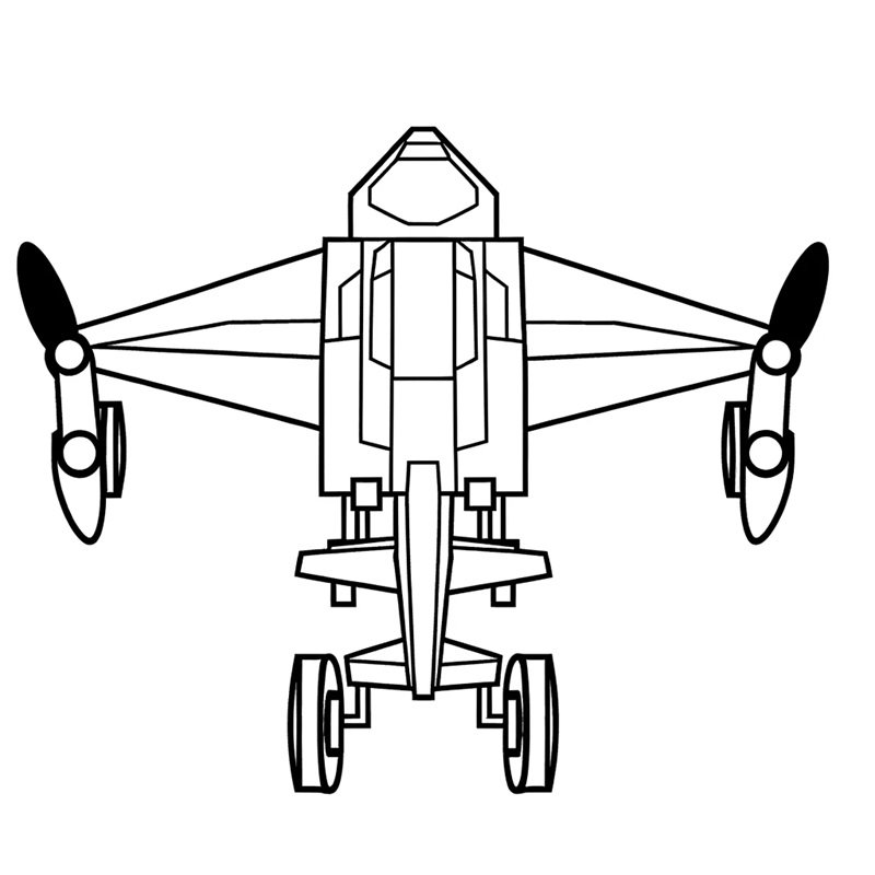 Tranh tô màu robot biến hình 4