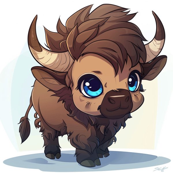 Trâu chibi 20