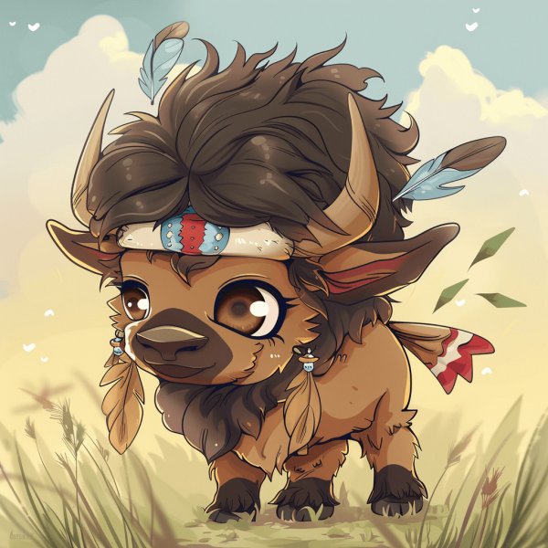 Trâu chibi 23