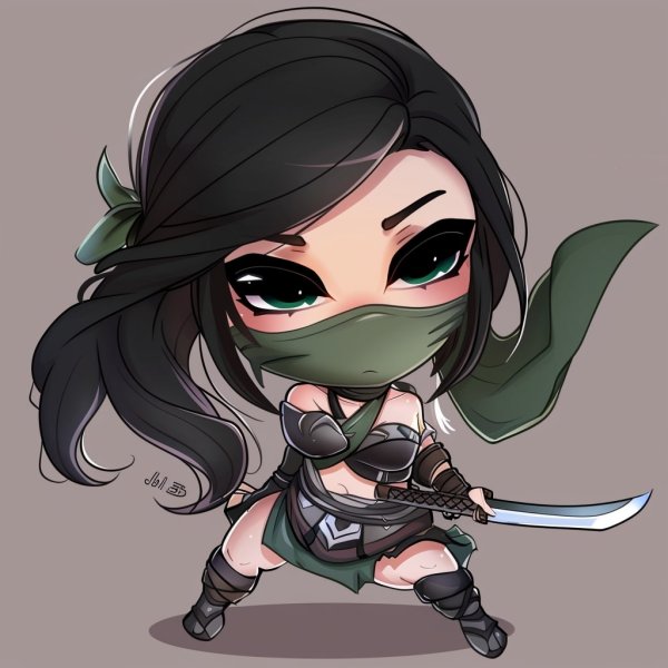 Akali Chibi 4