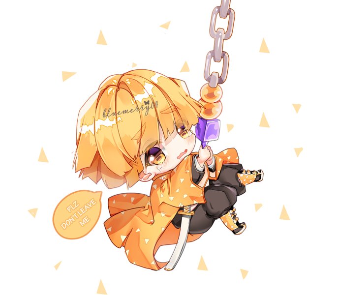 Agatsuma Zenitsu chibi 14