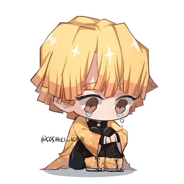 Agatsuma Zenitsu chibi 6