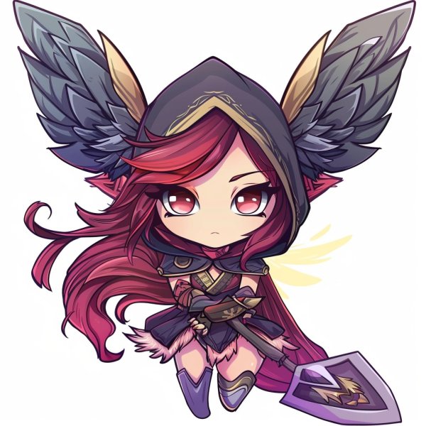 Xayah Chibi 10