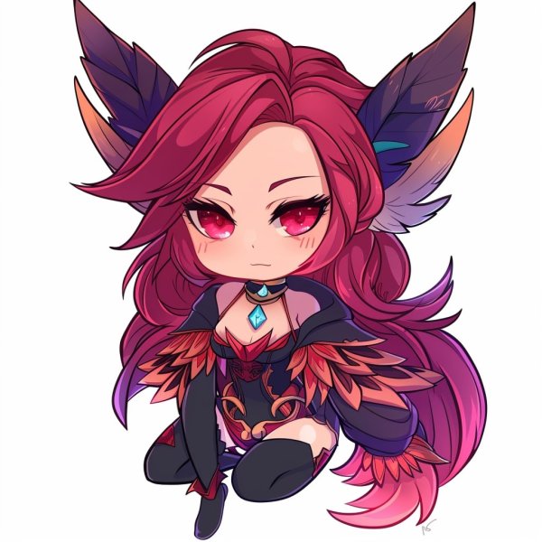 Xayah Chibi 22