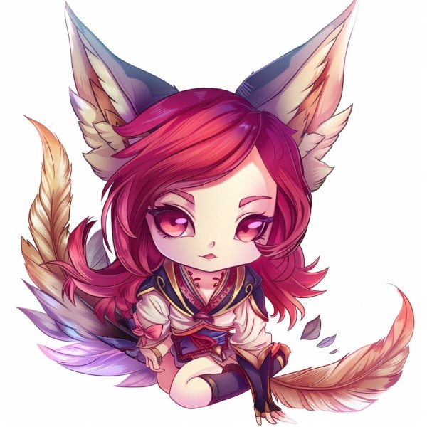 Xayah Chibi 8