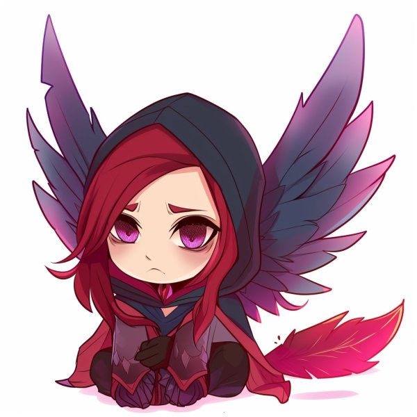 Xayah Chibi 9