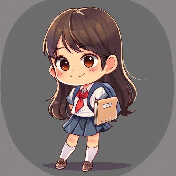 học sinh chibi 15