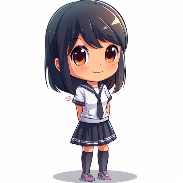 học sinh chibi 23