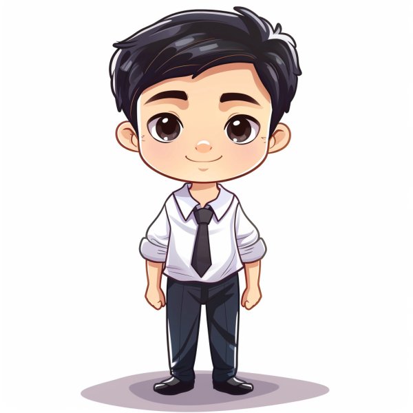 học sinh chibi 5