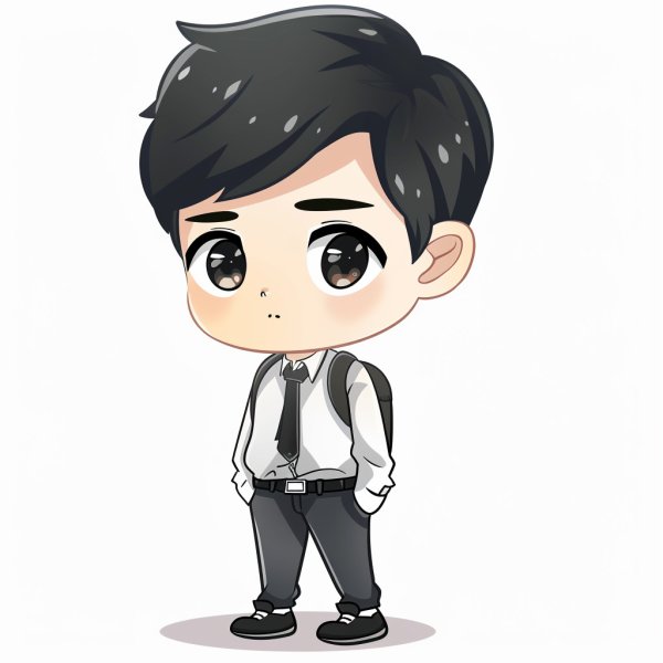 học sinh chibi 6