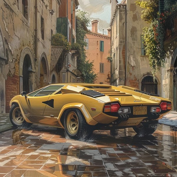 Lamborghini Countach 4