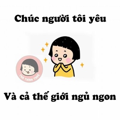 Meme chúc ngủ ngon cute 1