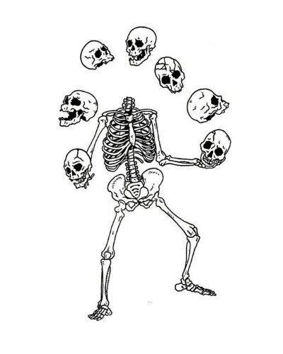 Meme dancing skeleton 10