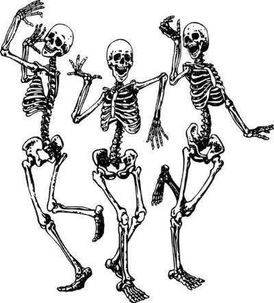 Meme dancing skeleton 12