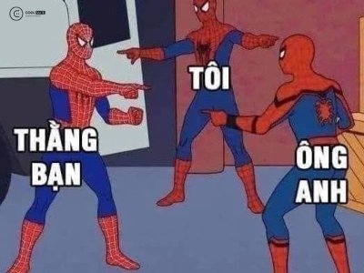 Meme Spider-Man chỉ nhau 6