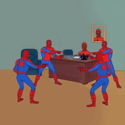 Meme Spider-Man chỉ nhau 9