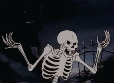 Meme spooky skeleton 2