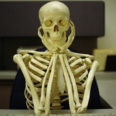 Meme waiting skeleton 7