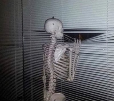 Meme waiting skeleton 9