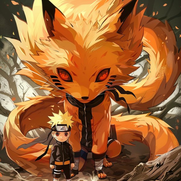 Naruto chibi cửu vĩ 11