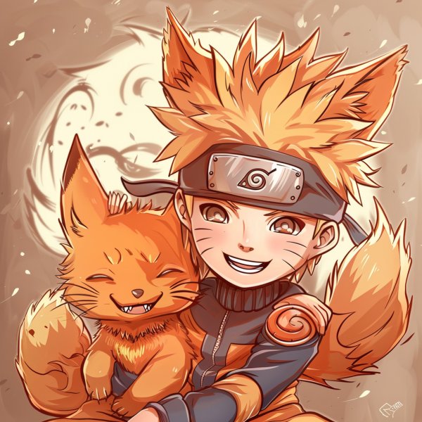 Naruto chibi cửu vĩ 14