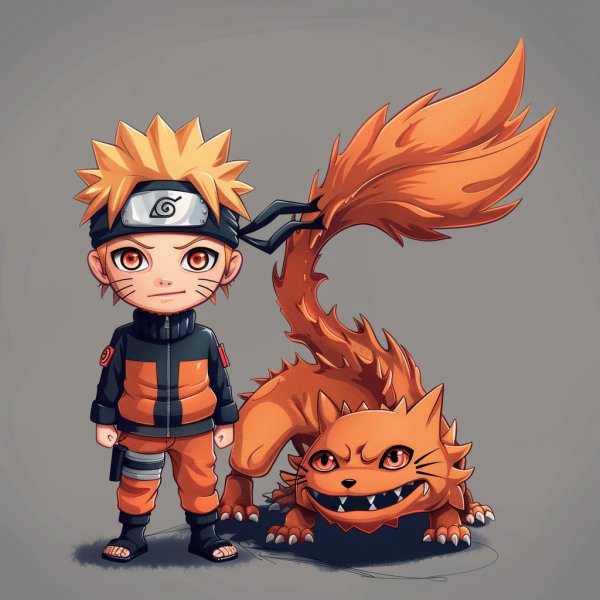 Naruto chibi cửu vĩ 15