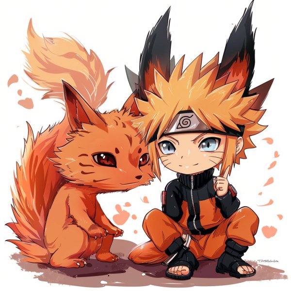 Naruto chibi cửu vĩ 2