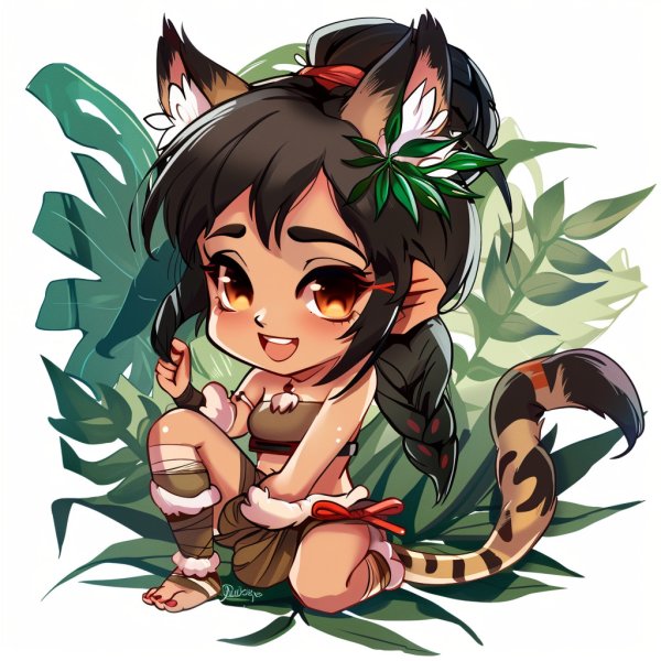 Nidalee chibi 15