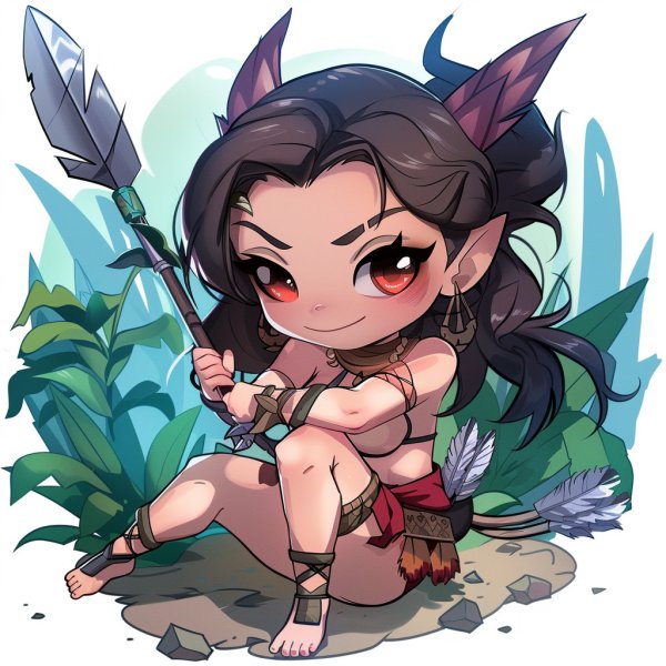 Nidalee chibi 8