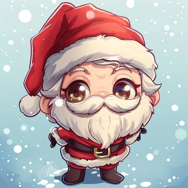 Ông già noel chibi 2