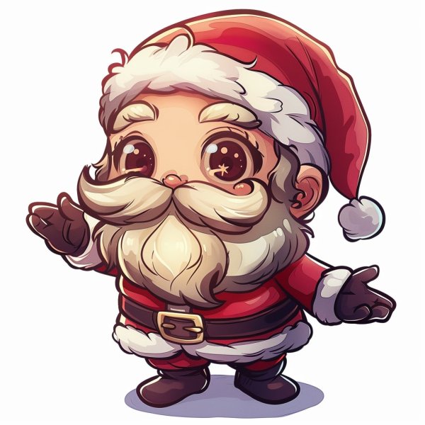 Ông già noel chibi 5