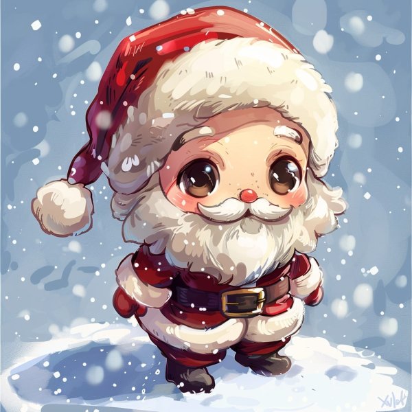 Ông già noel chibi 8