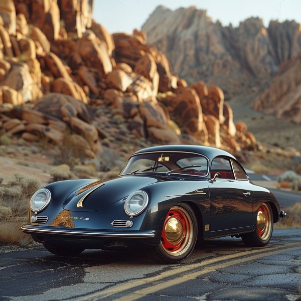 Porsche 356a 24