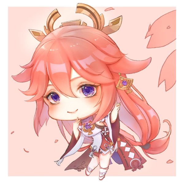 Yae Miko chibi 11