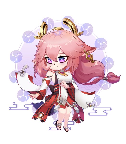 Yae Miko chibi 2