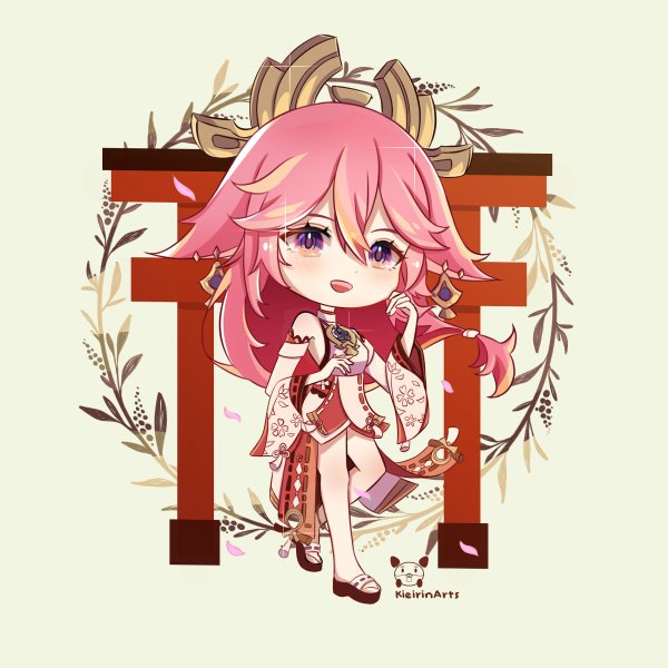 Yae Miko chibi 7