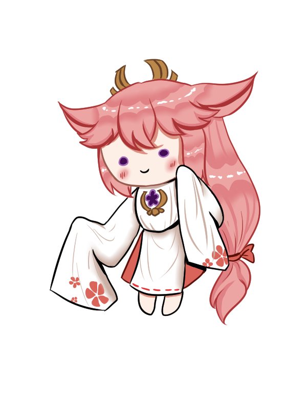 Yae Miko chibi 8