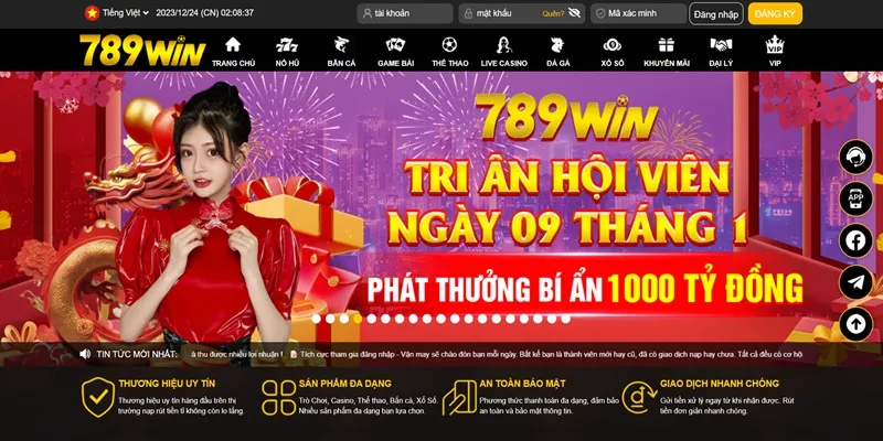 Lợi ích khi đăng nhập 789win