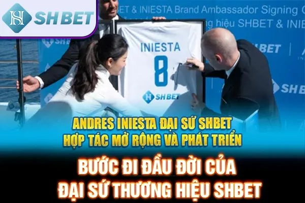 Bước đi đầu đời của đại sứ thương hiệu SHBET 